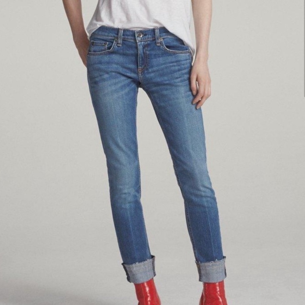 Rag & Bone slim fit boyfriend jean DRE Size 27